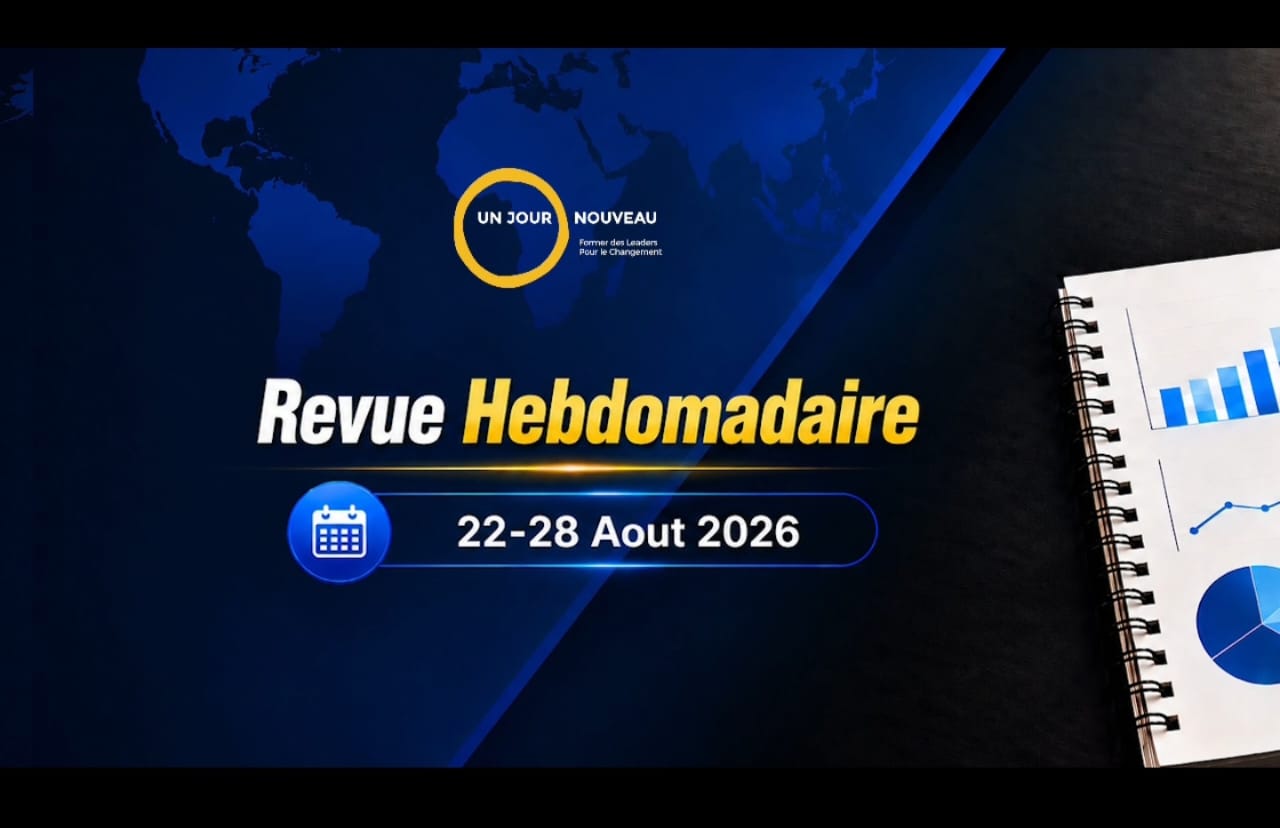 Revivez en images les temps forts de la semaine du 22 au 28 Août à Un Jour Nouveau. 