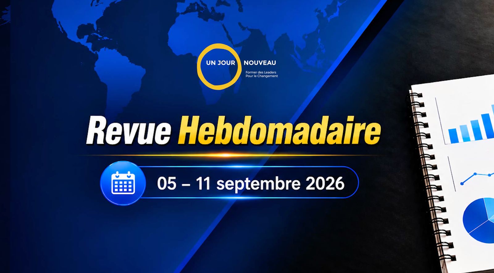 Voici en image, l’essentiel de ce qu’a représenté la semaine du 05 au 11 septembre à Un Jour Nouveau, marquée par des témoignages forts et inspirants. 